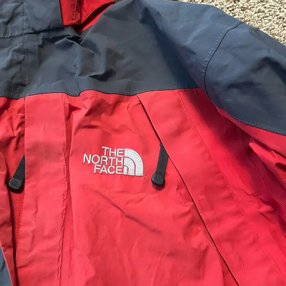 The Northface Summit Series Mens XL Red Gore-Tex Shell Jacket, used condition
